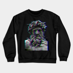 Zeus glitch Crewneck Sweatshirt